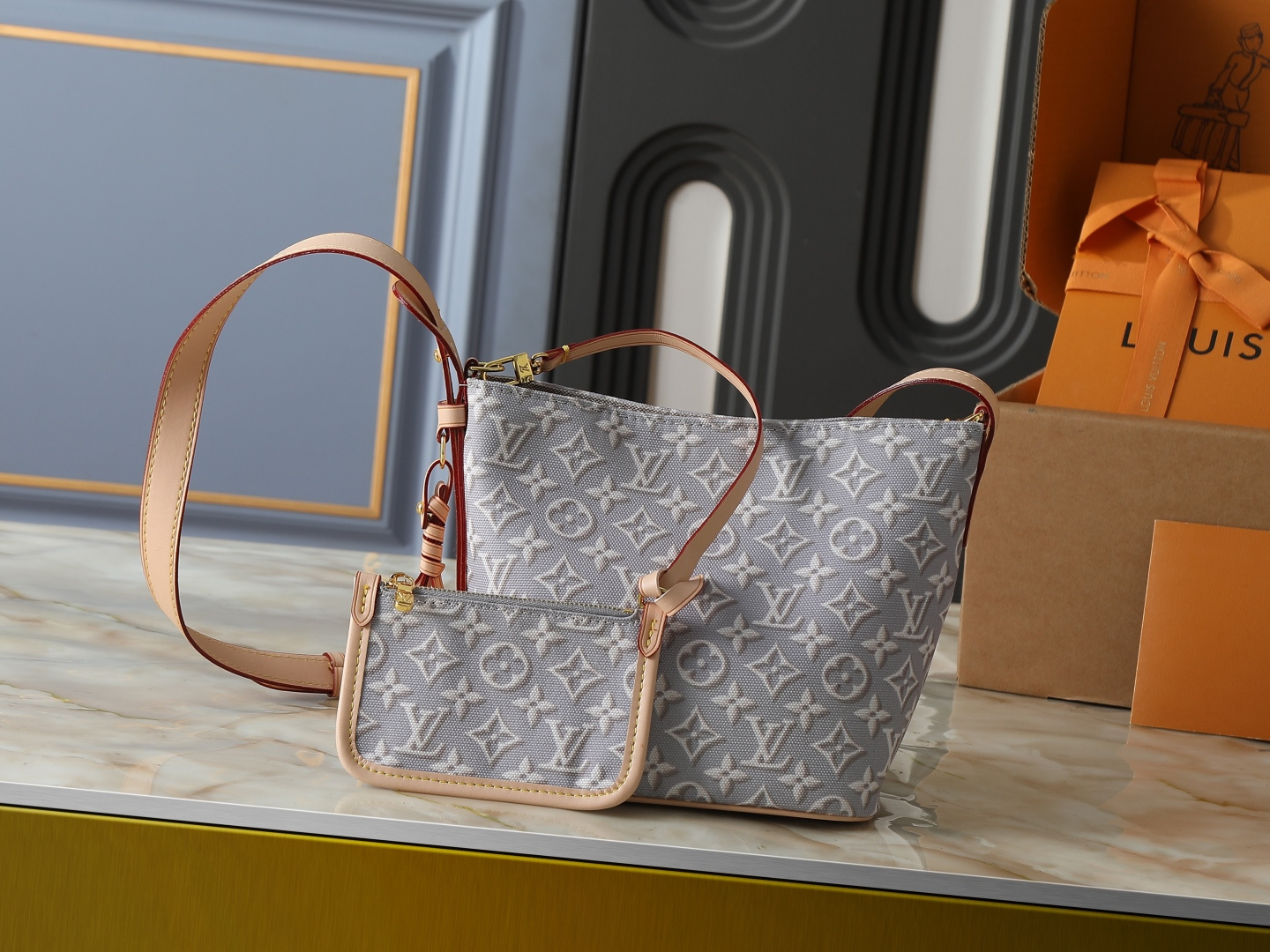 Louis Vuitton LV Classic Handbag Premium Canvas Model M46353 Top Handle Street Style Premium Quality